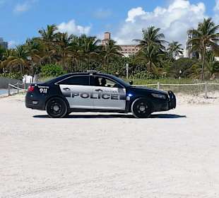 Polizei Kontrollen am Strand