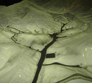 Model im Eingang zum Tal der Könige