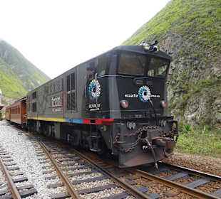 Gleich geht es zurück nach Alausi