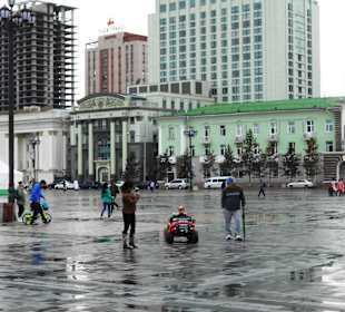 Am Sukhbaatar Square