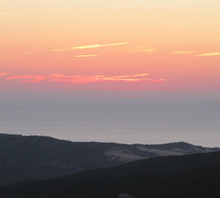 Il tramonto su Piscinas