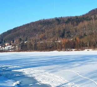 Richtung Happurg zum Wehr hin