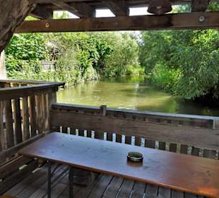 Impressionen aus dem Biergarten Obere Mühle