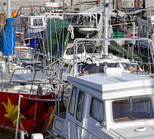 Das Ende des Winters im Museumshaven Vegesack