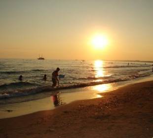 Strand - Sonnenuntergang