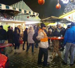 Auf dem Fürth-Weihnachtsmarkt