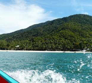 Auf dem Weg zum Bottle Beach 
