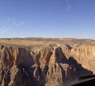 Flug in den Grand Canyon