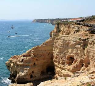 Holzsteg bei Algar Seco