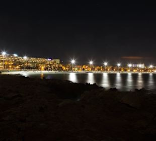 Strand Sa Coma, 200m links vom Hotel