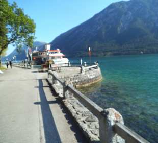 Achensee mit Schiff