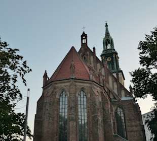 Blick von Lieschen Mueller zur Marienkirche