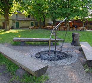 Eine von zwei Grillstelle zu Mieten