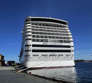 MSC im Hafen von Stavanger