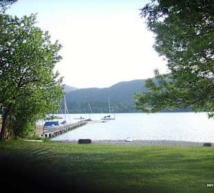Bootsteg am Seeglas