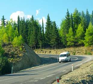 Rafting Selge Landschaft/An- & Abfahrt