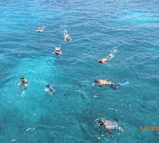 Fertig zum ersten Schnorchelgang