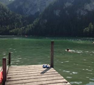 Der Gleinker See, 15 Autominuten vom Hotel
