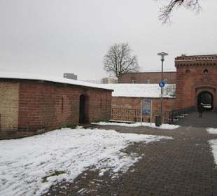 Festung Germersheim im Winter