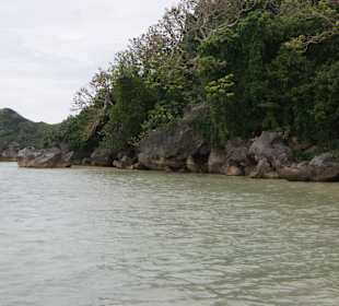 In der Blue Lagoon Bucht auf Sawa - i - Lau