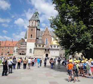 Wawel Krakow dziedziniec.