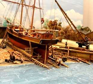 Szene aus einem Diorama