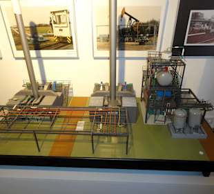 Blick auf die Exponate des Museums