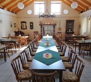 Blick in den Teeausschank des Dörpmuseum Münkeboe