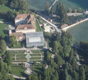 Insel Mainau von oben