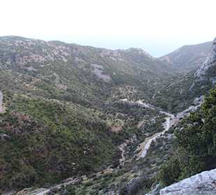 Ausblick von der Höhle des Pytagoras