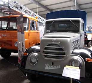 Im Nutzfahrzeugmuseum Hartmannsdorf