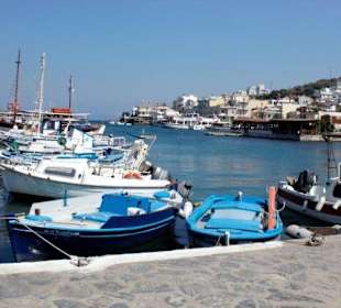 Elounda harbour