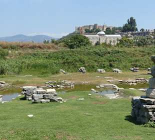 Tempel der Arthemis und St. Johns Basilika