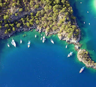 Bucht vor dem Sugar Beach