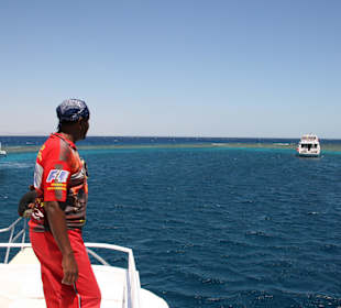 Unser Navigator bei der Arbeit