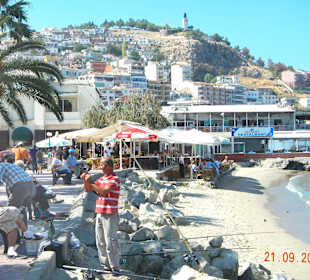 Blick auf die Promenade