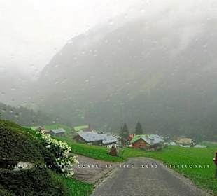Ansicht in Mittelberg im Kleinwalsertal.