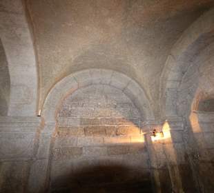 Gewölbe in der Krypta
