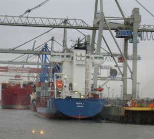 Hafen von Hamburg ...