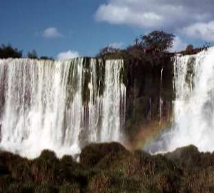 Die wunderschönen Wasserfälle von Iguazu