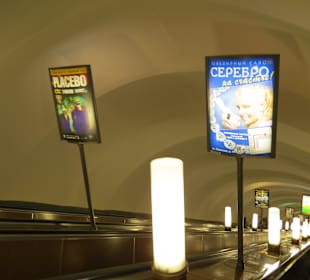 Es geht steil und schnell abwärts