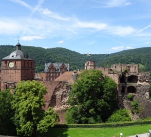 Schloss Heidelberg und Park