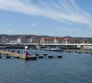 Am Hafen von Sopot, direkt bei der Seebrücke
