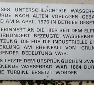 Historischer Ort, Aluminium Industrie Schaffhausen