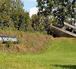 Skulptur in der Landschaft