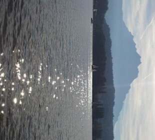 Blick über den See zum Pilatus