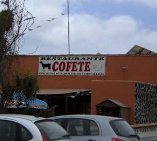 Cafe in Cofete