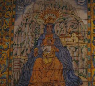 Ein Bild der schwarzen Madonne