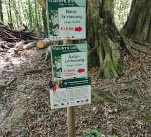 Naturerlebnisweg Orientierungstafeln