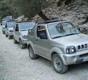 Unsere Jeepsafari führte uns durch das Tramuntanag